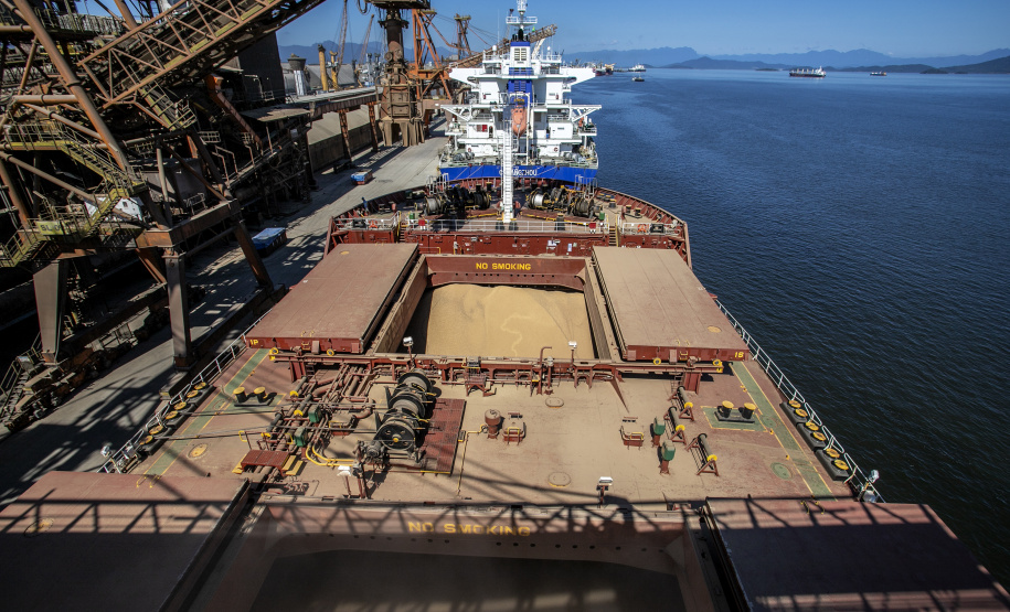 Terminais do Porto de Paranaguá fazem projeção para as exportações de granéis sólidos para 1º tri