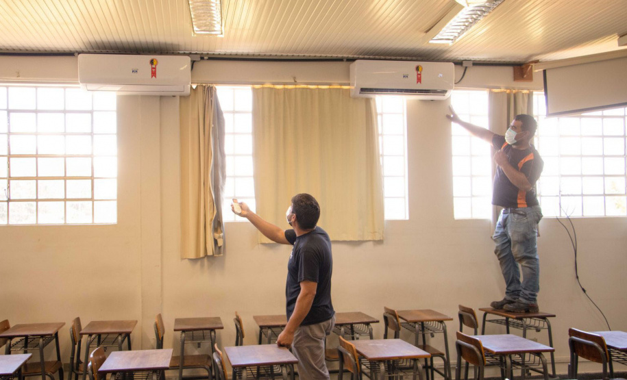 UEPG investe mais de R$ 340 mil em ar-condicionado na Central de Salas