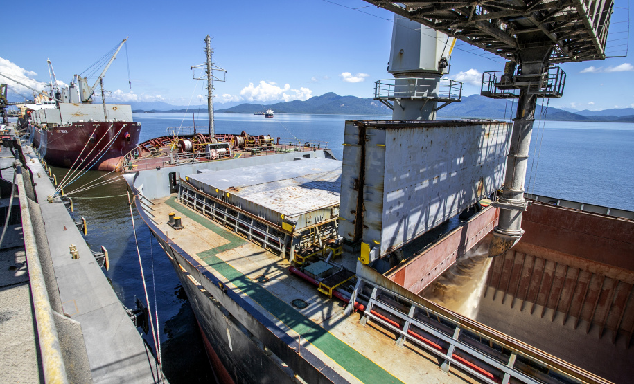 Terminais do Porto de Paranaguá fazem projeção para as exportações de granéis sólidos para 1º tri