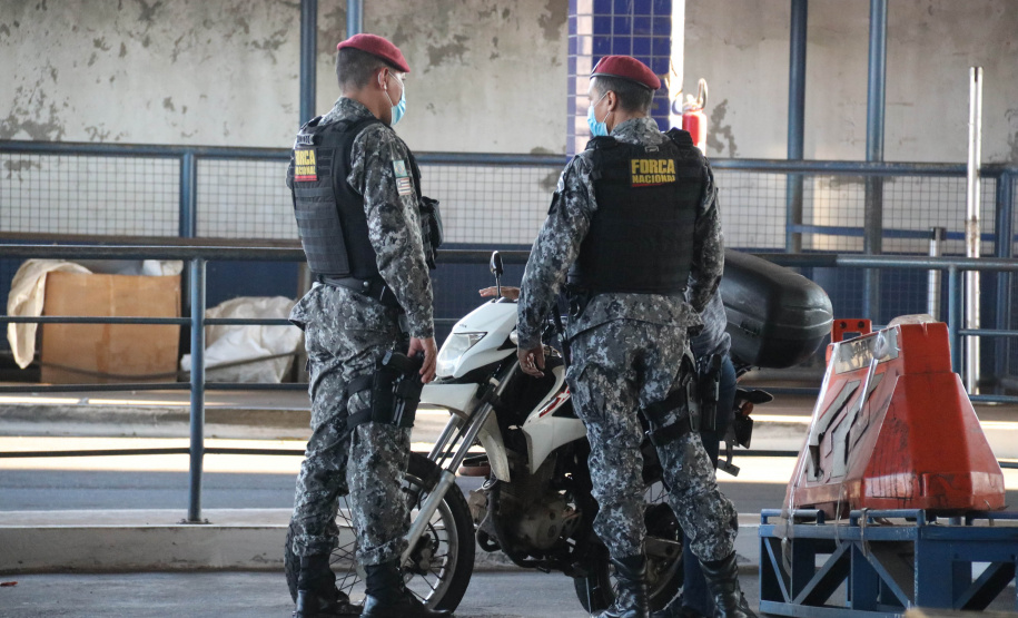 Atuação das forças policiais estaduais com a Força Nacional reduz crimes na região Oeste do PR