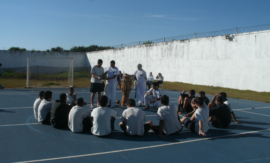 Secretaria de Justiça, Família e Trabalho leva atividades culturais e esportivas para os adolescentes internados em Unidades Socioeducativas