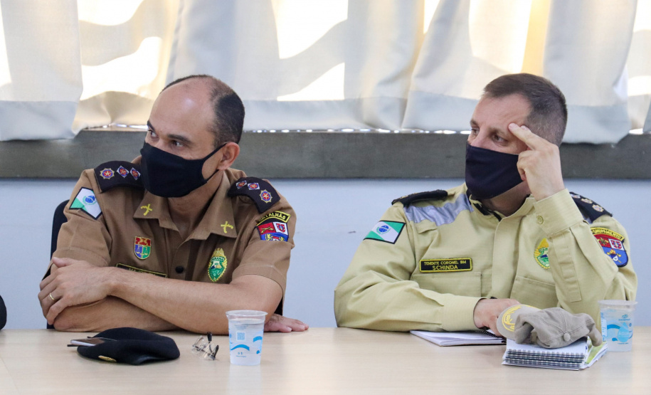 Secretário da Segurança Pública apresenta andamento de obras e aquisições para a região de Cascavel