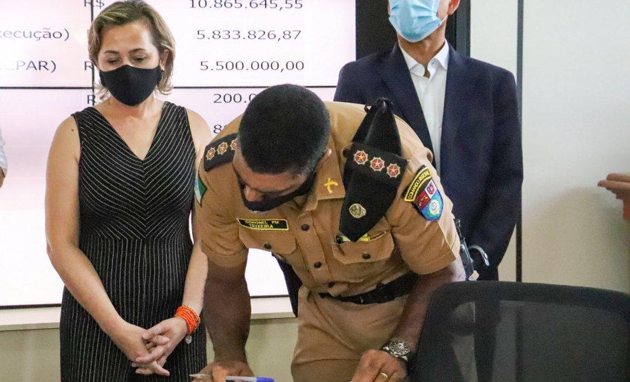 Secretário da Segurança Pública apresenta andamento de obras e aquisições para a região de Cascavel