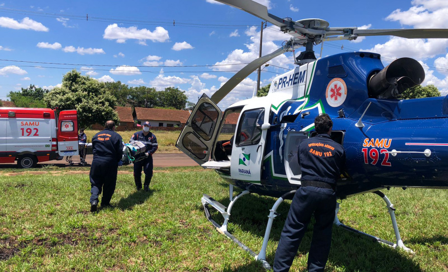 Primeira base aeromédica do interior do Estado completa oito anos