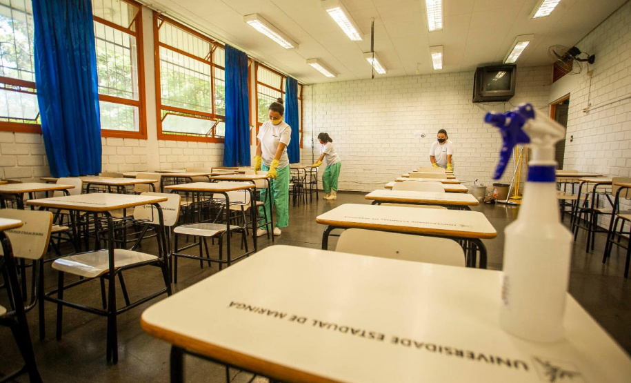 UEM trabalha para garantir segurança no retorno das aulas presenciais