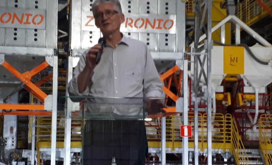 A Cooperativa Agrária, de Entre Rios, distrito de Guarapuava, inaugurou nesta quinta-feira (06), uma das mais modernas unidades de multigrãos do País. - Entre Rios, 06/01/2022