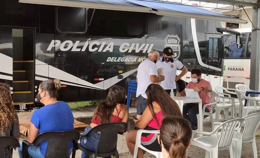 Polícia Civil confecciona 640 RGs em evento com o TJPR em Pontal do Paraná