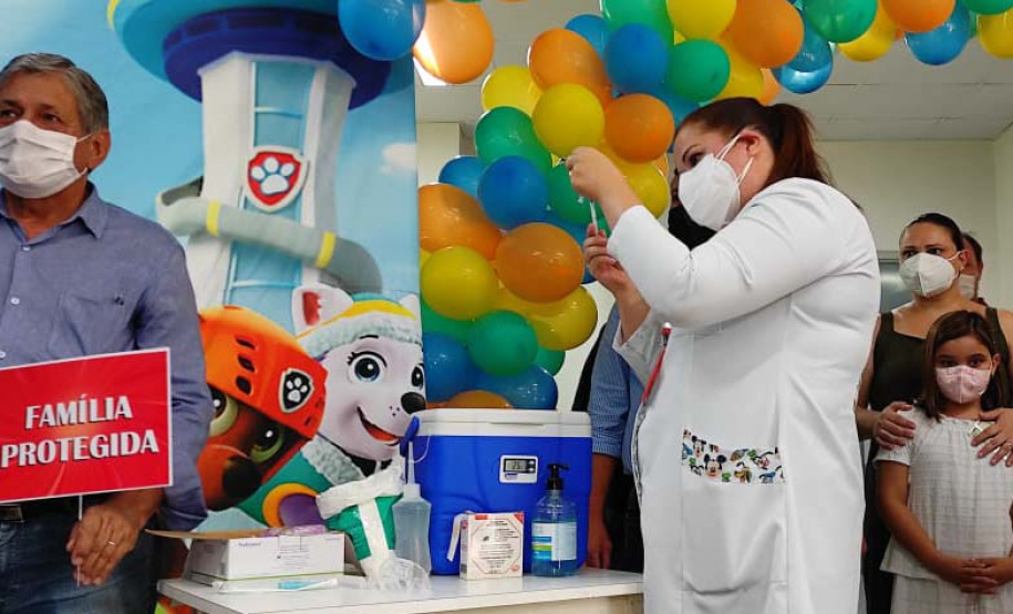 Paraná inicia campanha de vacinação infantil contra a Covid-19