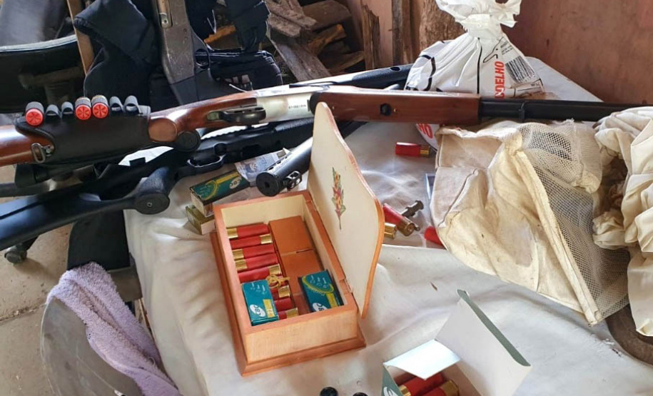 Polícia Civil apreende armas e munições em Guaratuba