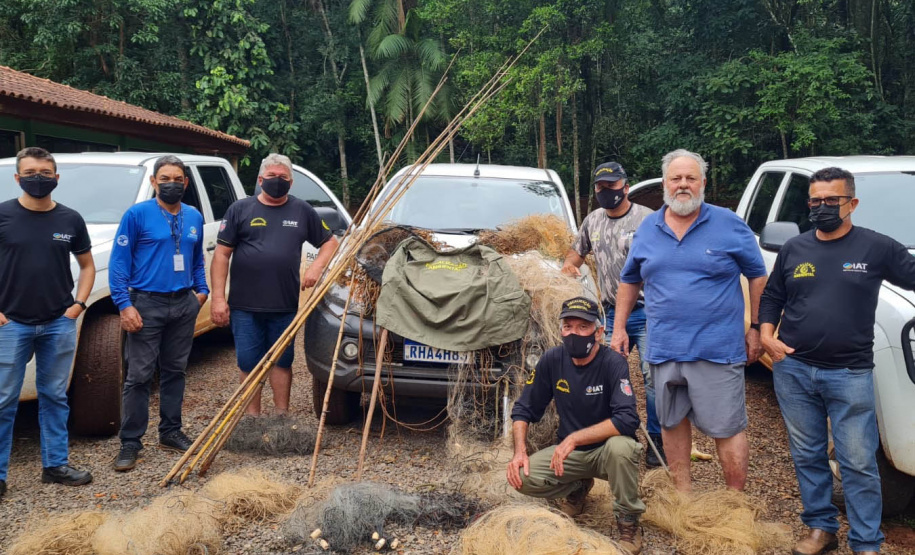 IAT divulga balanço de mais uma força-tarefa contra crimes no período do Piracema