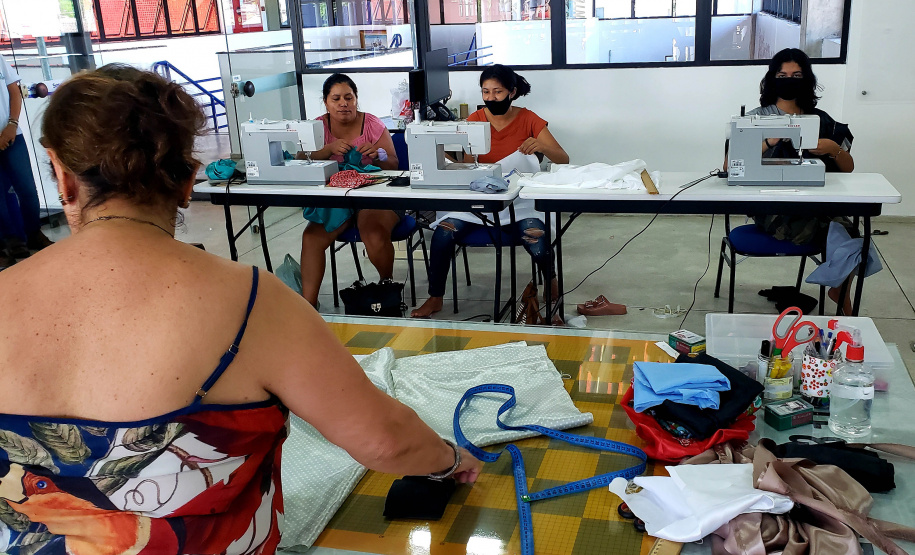 capacitação mulheres Piaçaguera