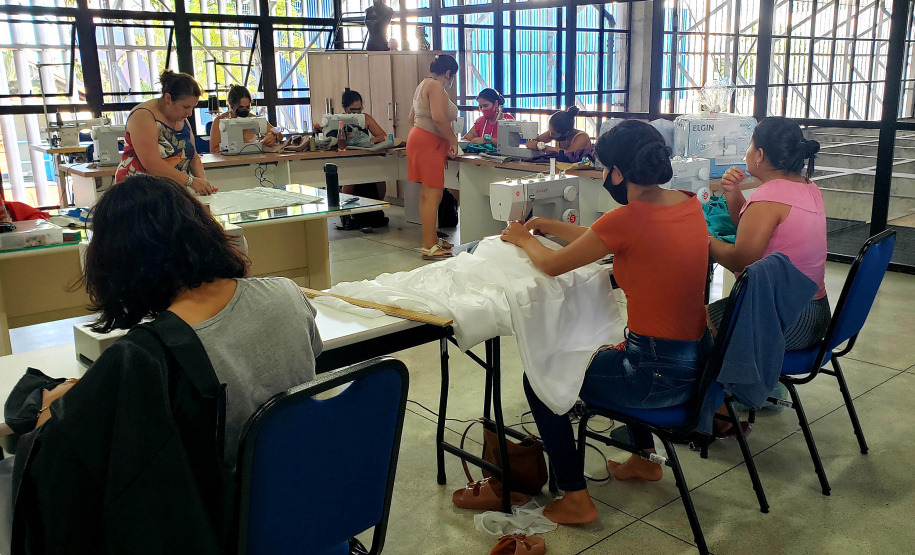 capacitação mulheres Piaçaguera