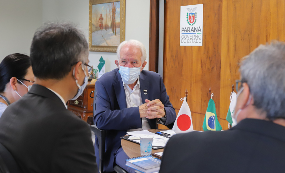 Vice-governador recebe novo presidente da Sumitomo e conhece plano de investimento de R$ 1 bilhão