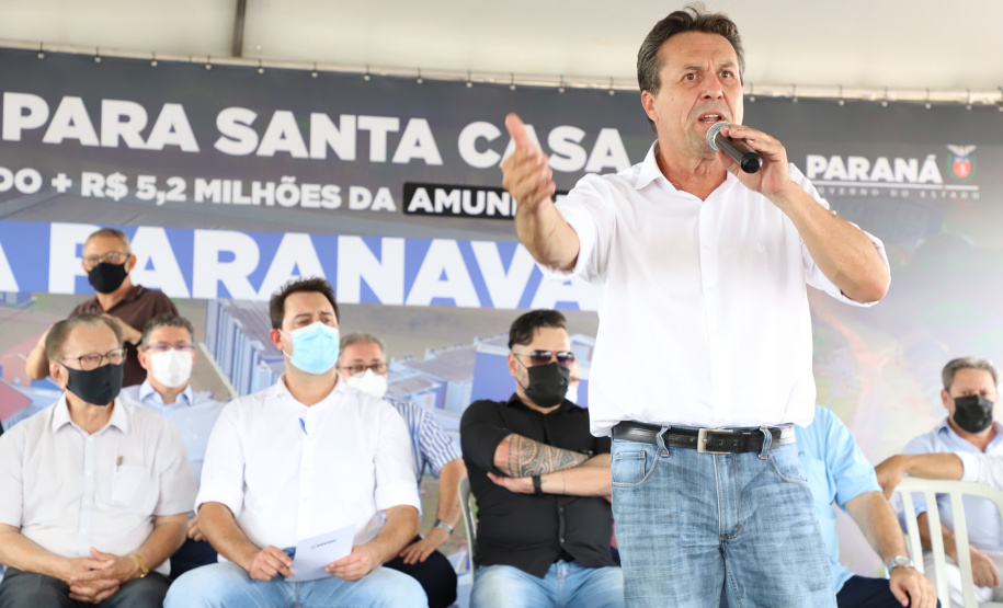 Governo e prefeitura de Paranavaí formalizam convênio para construção do 49º Parque Urbano do Estado - Paranavaí, 17/02/2022