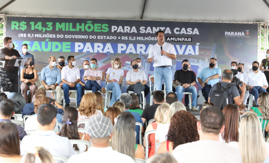 Governo e prefeitura de Paranavaí formalizam convênio para construção do 49º Parque Urbano do Estado