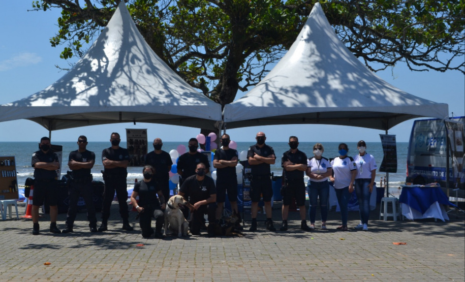 Deppen faz exposição de atividades e equipamentos do sistema prisional no litoral do Estado