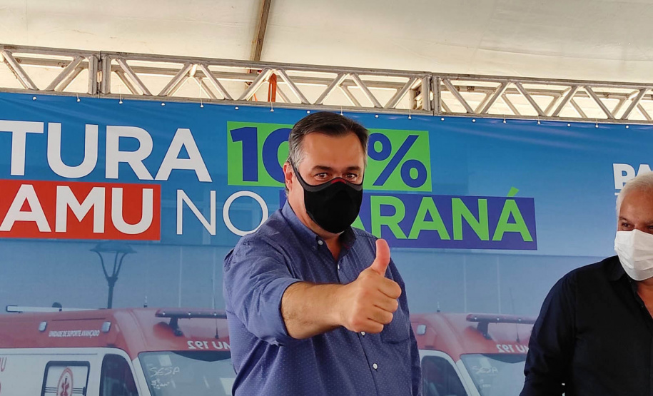 Com planejamento, Paraná acelera investimentos e atinge 100% de cobertura do Samu