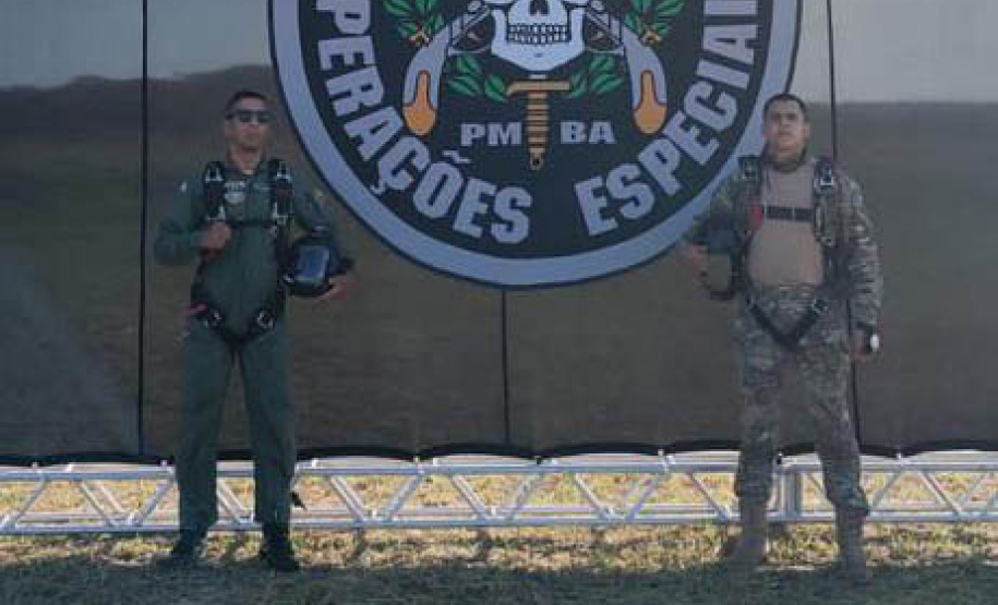 Polícia Militar do Paraná envia profissionais à Bahia para o I Simpósio de Operações Especiais e Atividade de Salto Livre Operacional