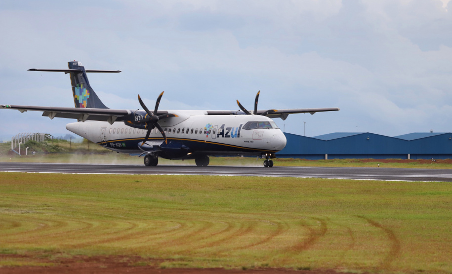 Invest Paraná comemora número de voos realizados após negociação com Azul Linhas Aéreas