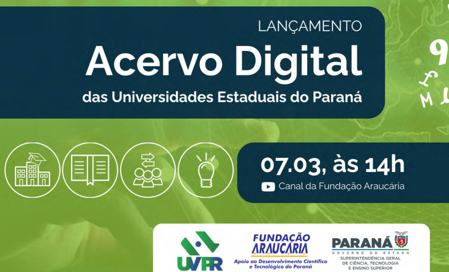 Governo do Estado lança Acervo digital das Universidades Estaduais