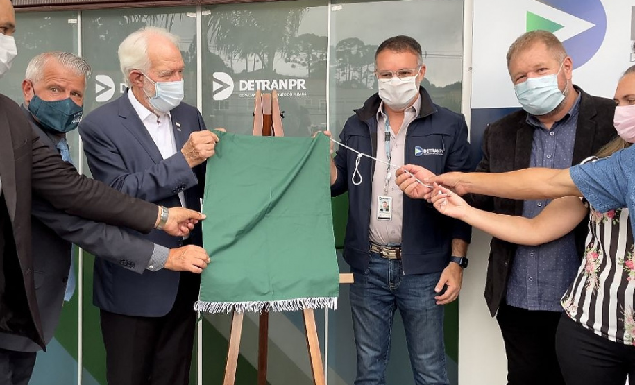 Novo posto avançado de atendimento do Detran-PR é inaugurado em Campo Magro