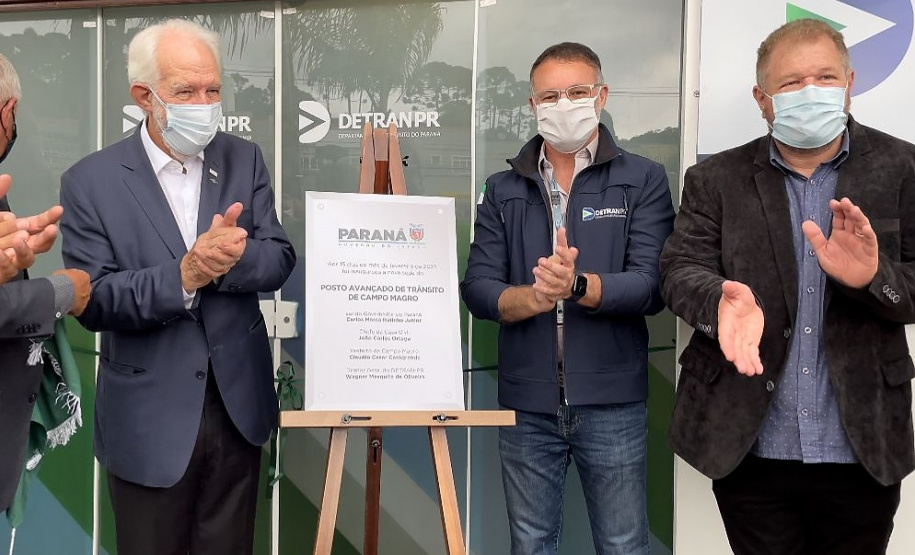 Novo posto avançado de atendimento do Detran-PR é inaugurado em Campo Magro
