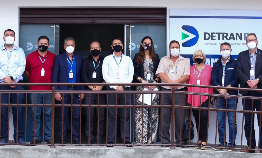 Novo posto avançado de atendimento do Detran-PR é inaugurado em Campo Magro