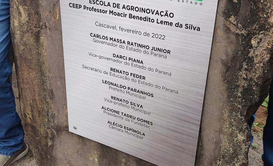 Centro Estadual de Agroinovação é inaugurado pela Educação em Cascavel