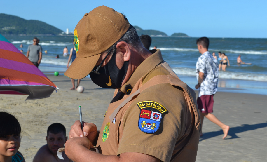 PMPR alerta para a segurança das crianças durante o Carnaval nas praias