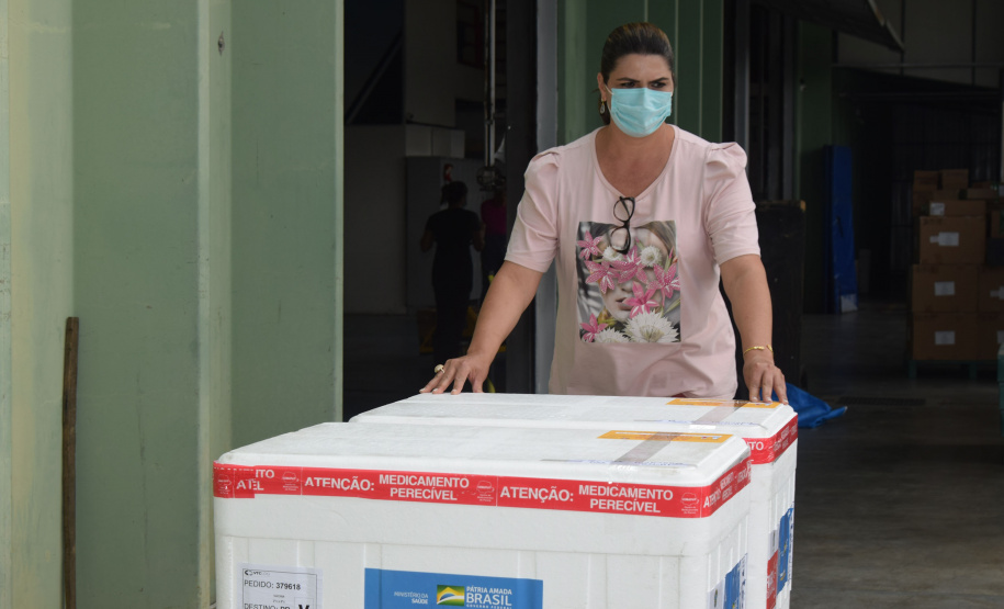 Sesa abastece Regionais com 820 mil vacinas contra a Covid-19 e 754 mil unidades de Tamiflu