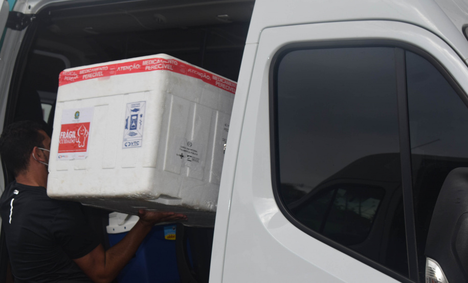 Estado distribui mais de 123 mil vacinas pediátricas nesta terça