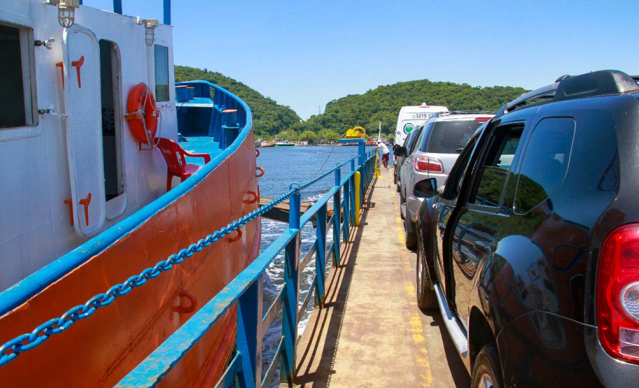 DER/PR sugere que usuários do ferry boat de Guaratuba utilize rota alternativa no Carnaval