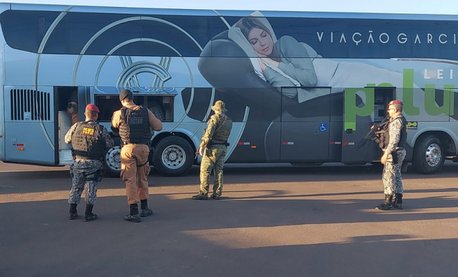 Noroeste do Paraná recebe reforço de policiamento da Força Nacional para combater crimes nas divisas e fronteiras