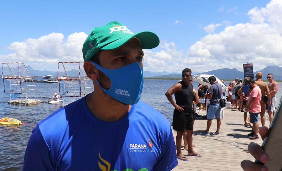 Esportes náuticos movimentam o fim de semana na baía de Guaratuba com o Festival das Águas