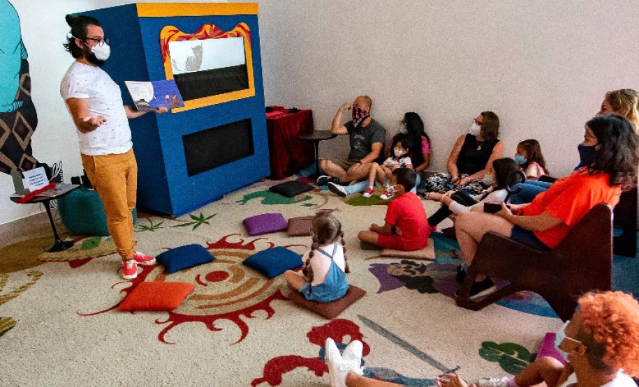 Fevereiro na Biblioteca: programação para crianças tem filmes, oficinas, jogos e contação de histórias