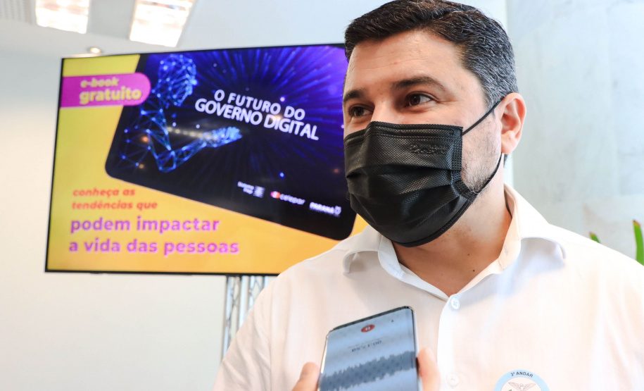 Governador em exercício, Darci Piana, recebe diretoria da Celepar - Governo  Digital - Curitiba, 23/02/2022