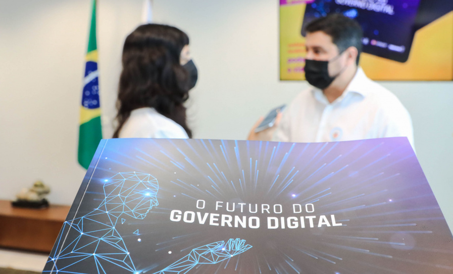 Governador em exercício, Darci Piana, recebe diretoria da Celepar - Governo  Digital - Curitiba, 23/02/2022