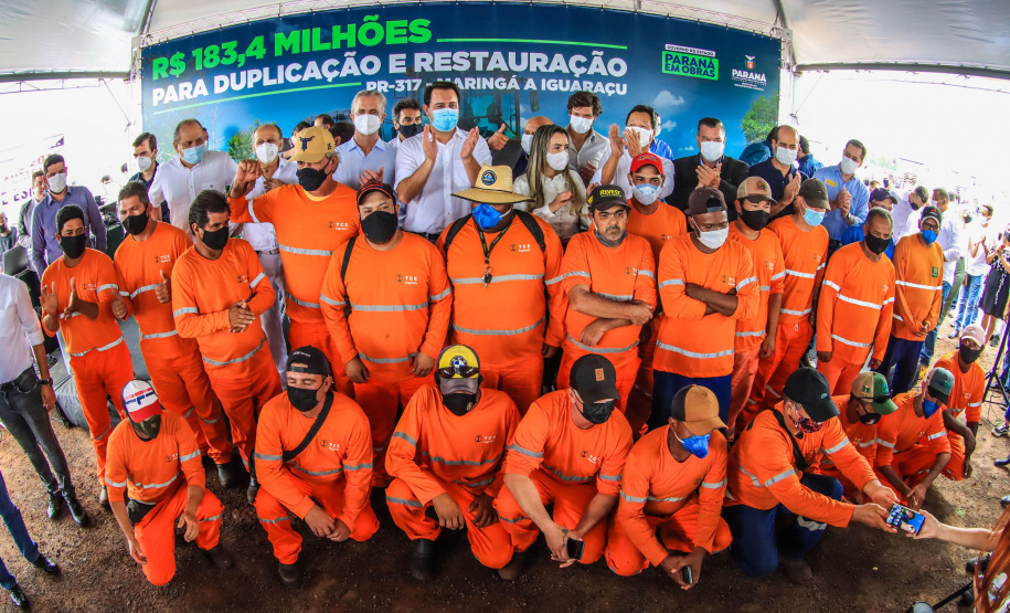DUPLICAÇÃO E RESTAURAÇÃO DA PR-317, ENTRE MARINGÁ E IGUARAÇU