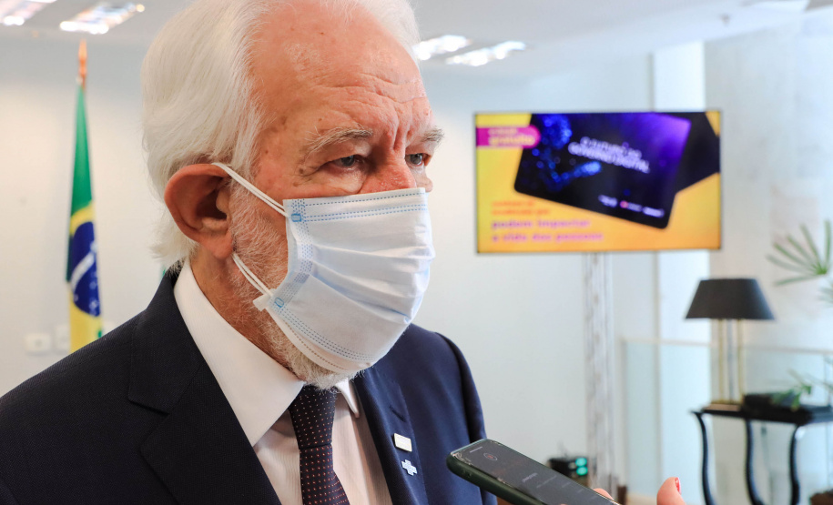 Governador em exercício, Darci Piana, recebe diretoria da Celepar - Governo  Digital - Curitiba, 23/02/2022