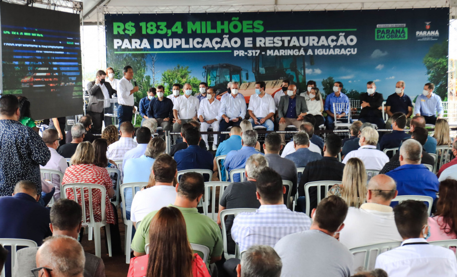 DUPLICAÇÃO E RESTAURAÇÃO DA PR-317, ENTRE MARINGÁ E IGUARAÇU
