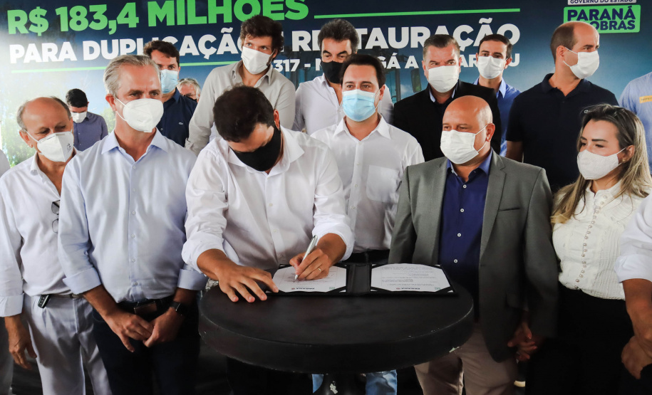 DUPLICAÇÃO E RESTAURAÇÃO DA PR-317, ENTRE MARINGÁ E IGUARAÇU