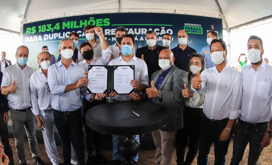 DUPLICAÇÃO E RESTAURAÇÃO DA PR-317, ENTRE MARINGÁ E IGUARAÇU