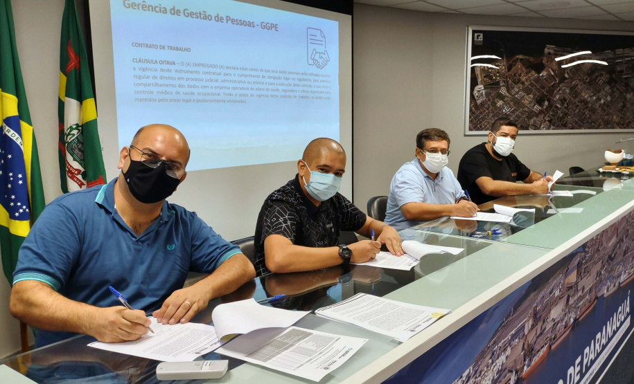 Novos convocados são integrados ao quadro da Portos do Paraná