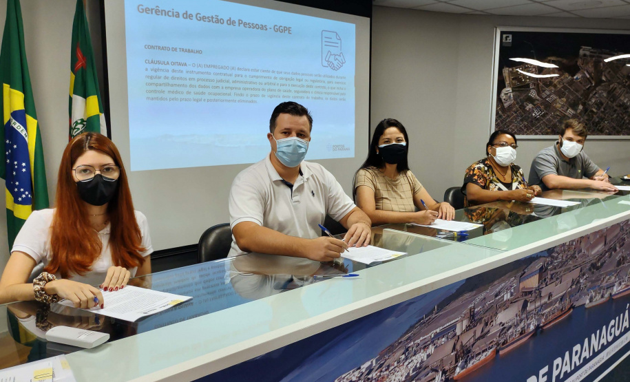 Novos convocados são integrados ao quadro da Portos do Paraná