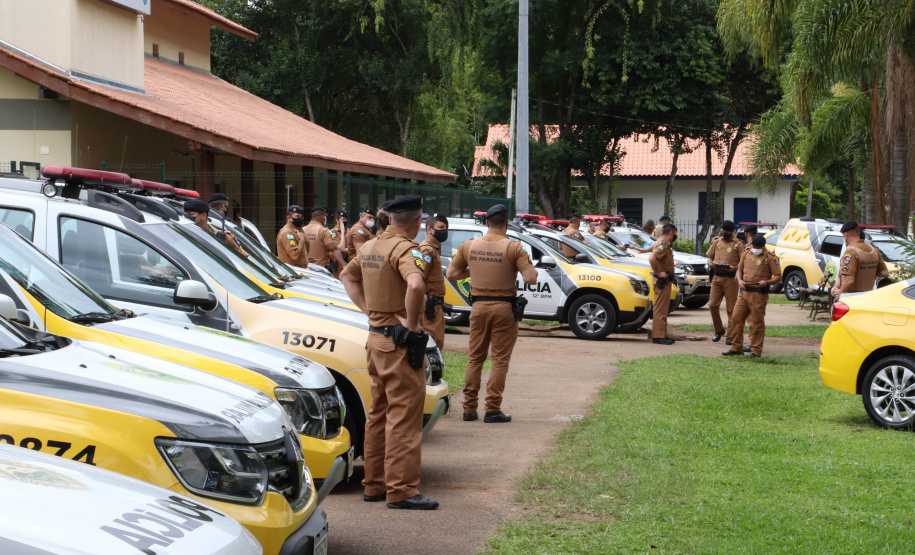 Operação da PM reforça policiamento nas regiões Oeste, Sul e Central de Curitiba