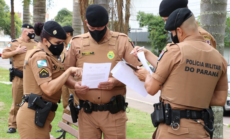 Operação da PM reforça policiamento nas regiões Oeste, Sul e Central de Curitiba