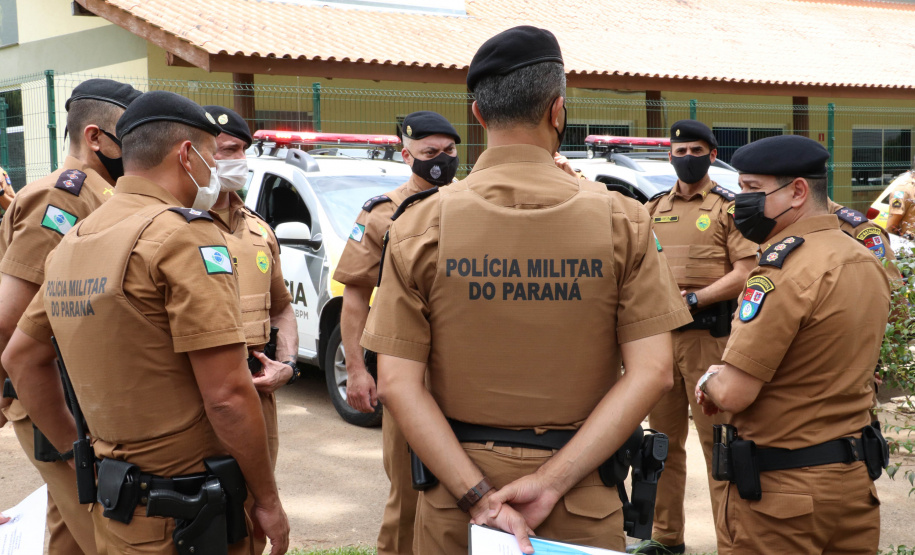 Operação da PM reforça policiamento nas regiões Oeste, Sul e Central de Curitiba