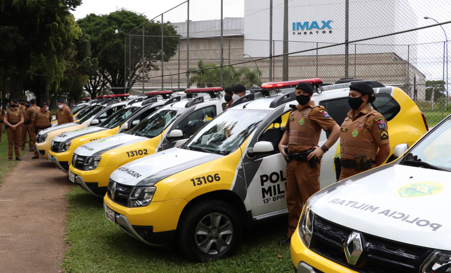 Operação da PM reforça policiamento nas regiões Oeste, Sul e Central de Curitiba