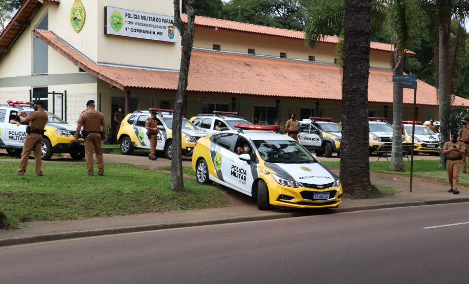 Operação da PM reforça policiamento nas regiões Oeste, Sul e Central de Curitiba