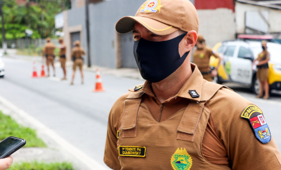 Operação Barreira realiza bloqueios policiais no litoral parananse
